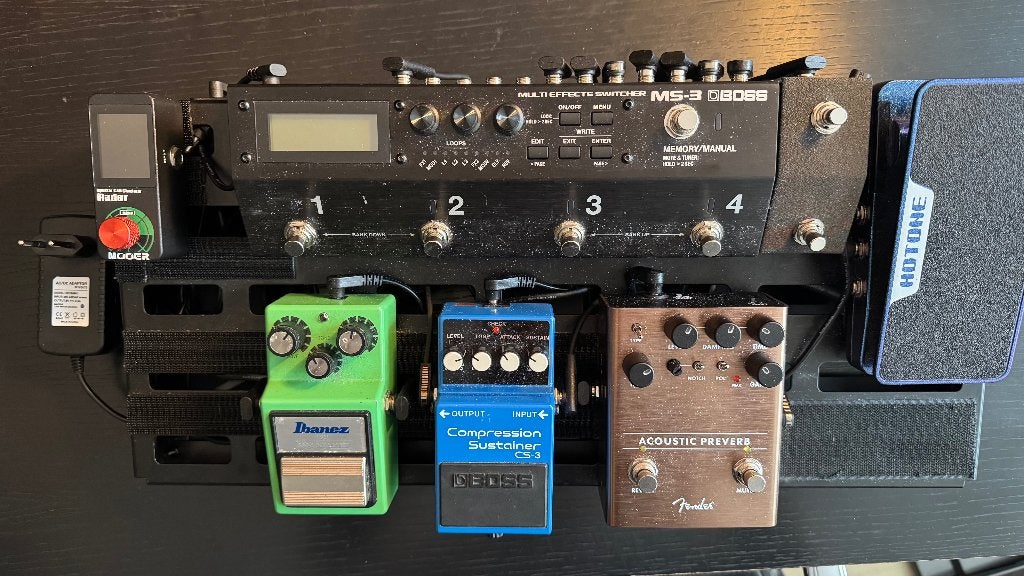Compleet pedalboard Boss MS3, Ophalen, Zo goed als nieuw, Volume