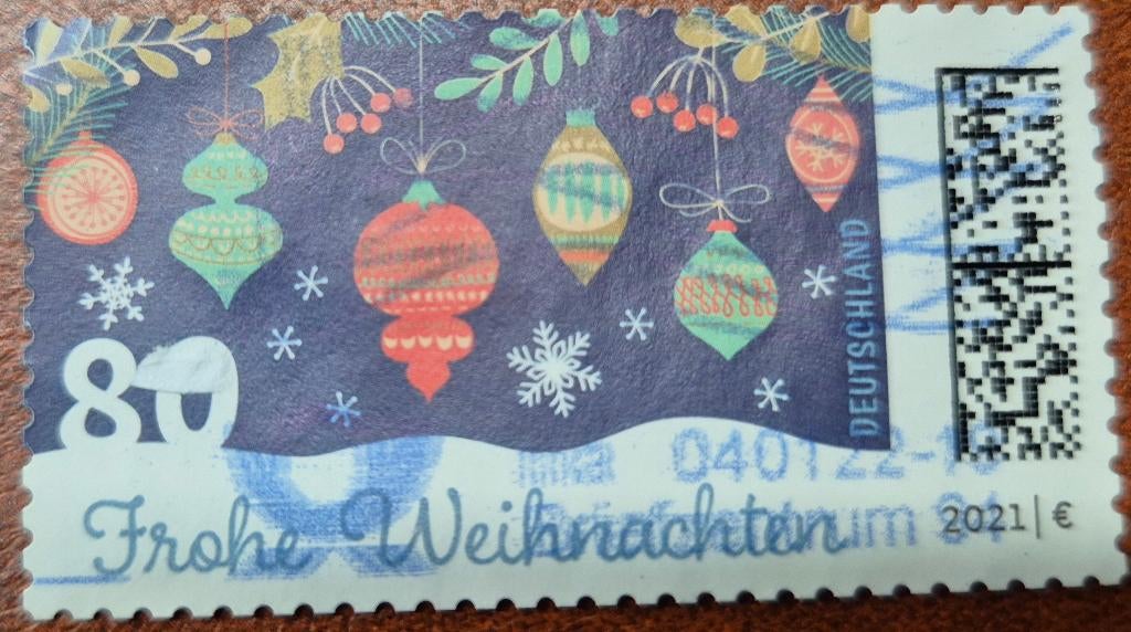 Postzegel Duitsland 2021, Ophalen of Verzenden, 1990 tot heden, Gestempeld