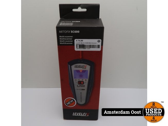 Levelfix Metofix SC600 Multi-Scanner | Nieuw in Doos, Doe-het-zelf en Verbouw, Levelfix, Nieuw, Support@levelfix.com, Levelfix, 10 Park Road, London
United Kingdom