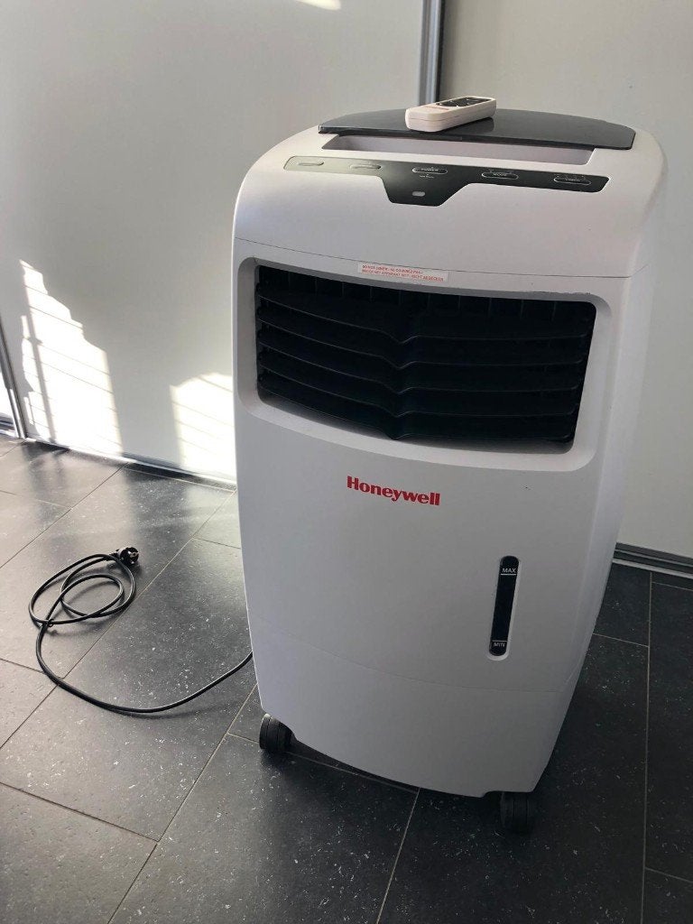Honeywell luchtkoeler, Witgoed en Apparatuur, Ophalen, Minder dan 60 m³, 3 snelheden of meer, Afstandsbediening