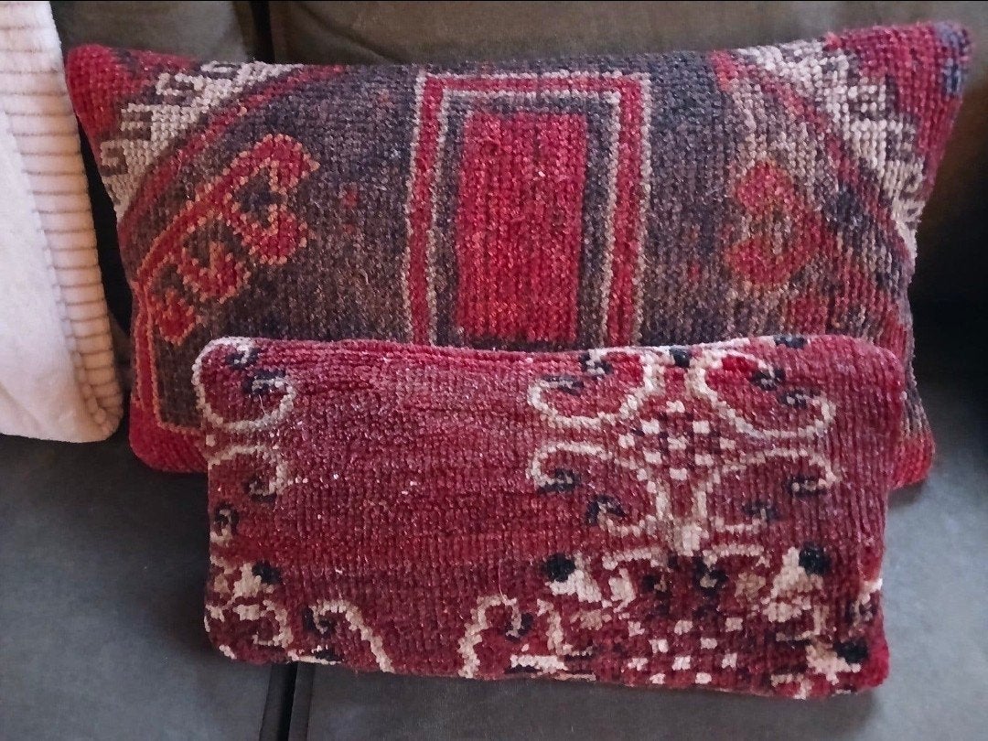 2 mooie berber kussens, Huis en Inrichting, Ophalen, Beige, Vierkant