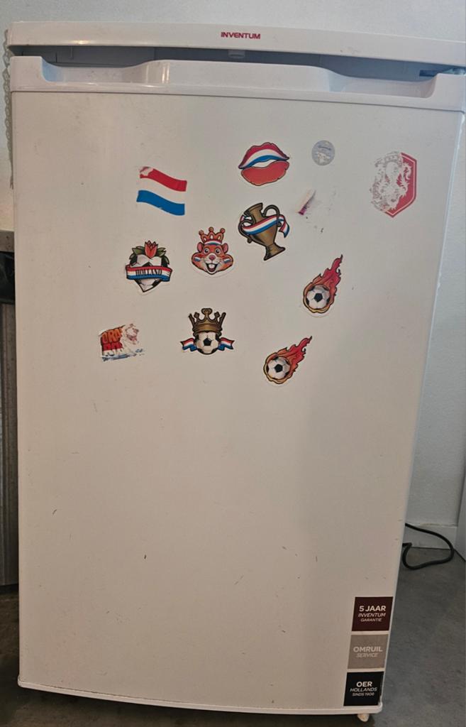 Inventum VR501 Vriezer - Perfecte staat, lichte schade lade, Witgoed en Apparatuur, Vriezers en Diepvrieskisten, Minder dan 85 cm