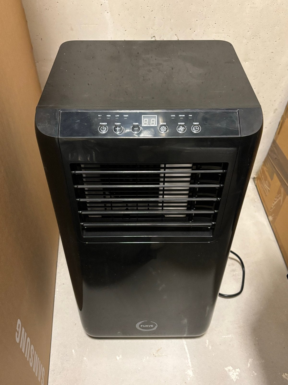 Gratis Fuave Airco - voor onderdelen, Ophalen, Gebruikt, Minder dan 60 m³, 3 snelheden of meer