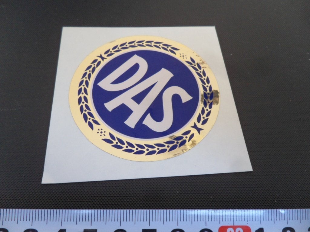 sticker DAS verzekeringen logo *, Ophalen, Zo goed als nieuw
