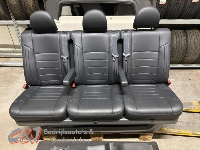 Dubbele cabine van een Renault Trafic