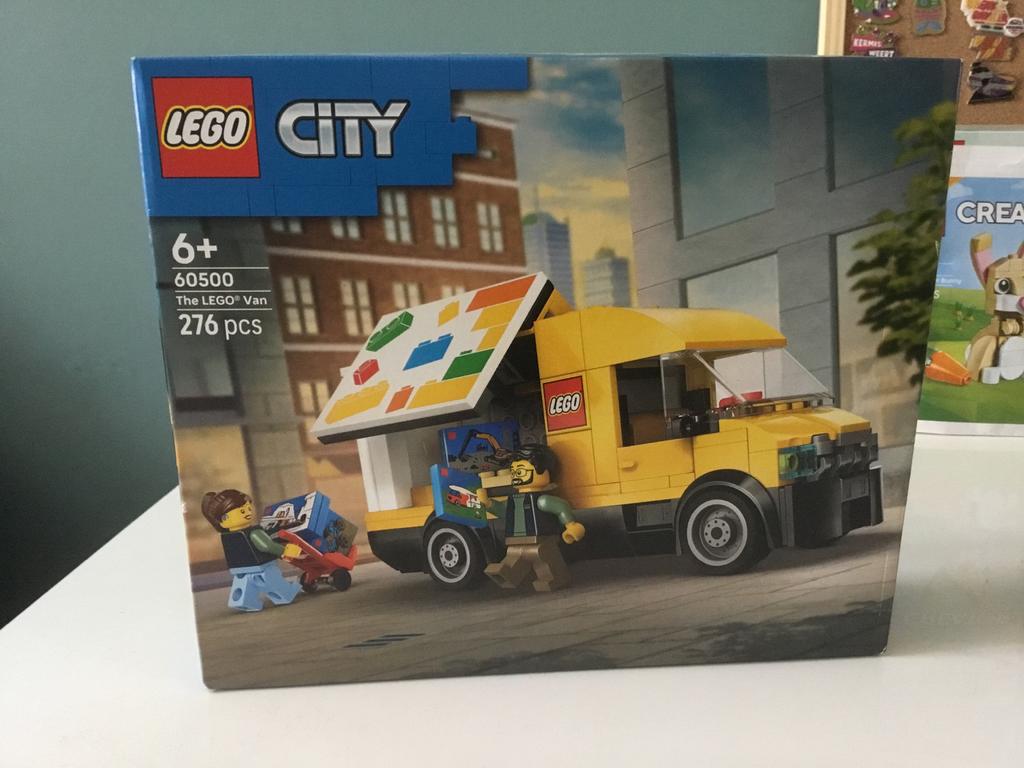 Lego City Bestelauto 60500 - Nieuw in doos, Ophalen of Verzenden, Nieuw, Overige typen