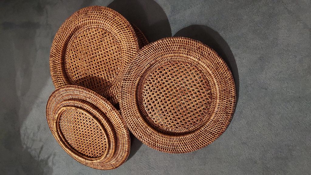 Onderzetter, Huis en Inrichting, Ophalen, Nieuw, Hout, Bestekset