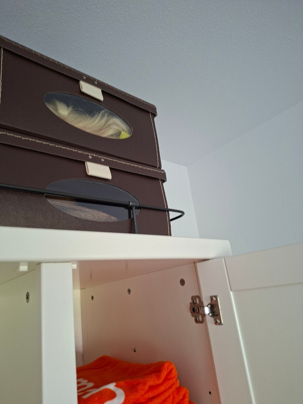 zeer goed slaapkamer ameubelement ( IKEA) wit, Ophalen, Wit, Tweepersoons, Deken of Dekbed
