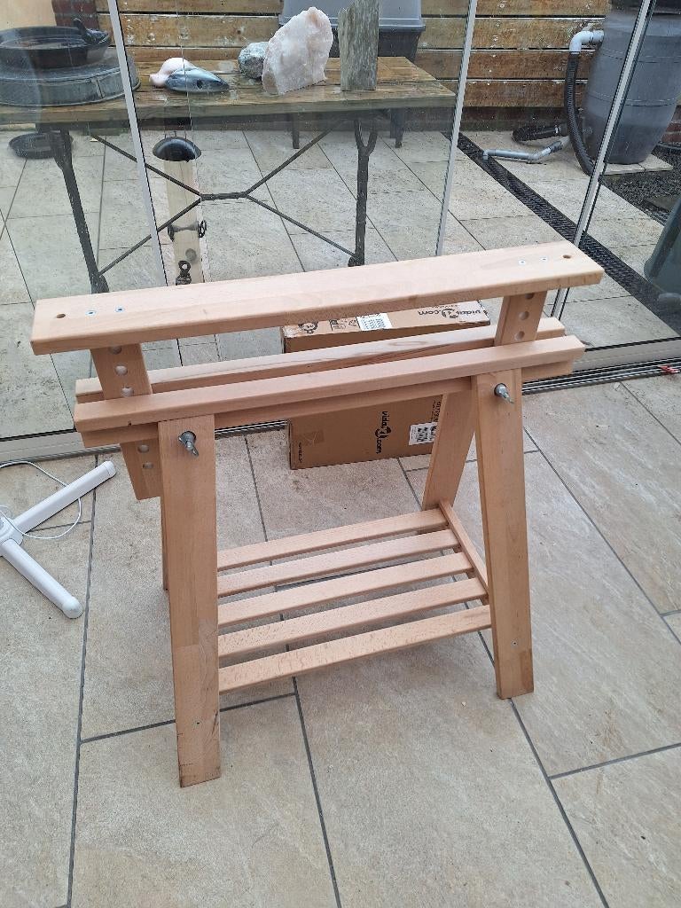 2 Schragen Ikea, Ophalen, Zo goed als nieuw, Minder dan 70 cm