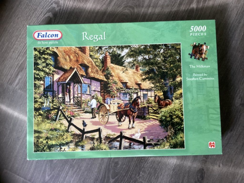 Puzzel 5000 stukjes, Ophalen of Verzenden, Meer dan 1500 stukjes, Zo goed als nieuw, Legpuzzel