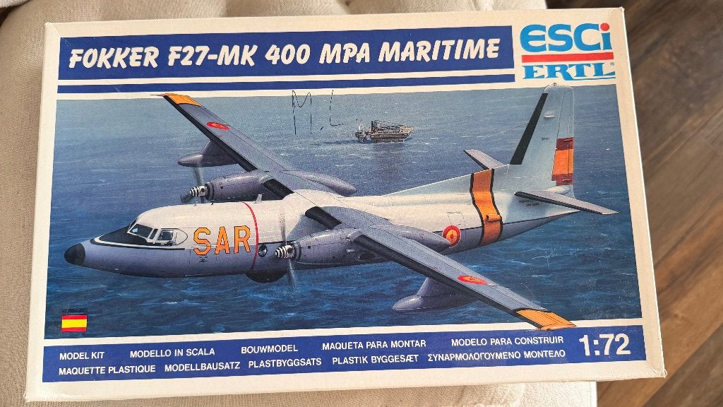 ESCI/ERTL Fokker F27 Mk.400 MPA Maritime – 1:72, Overige merken, 1:72 tot 1:144, Nieuw, Ophalen of Verzenden