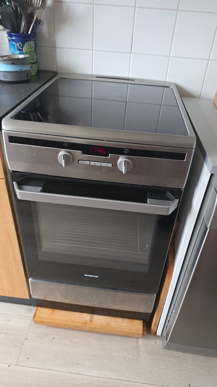 inductie fornuis, Ophalen, Grill, 4 kookzones, Inductie