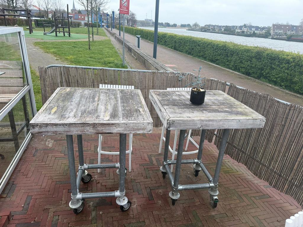 Bar tafel, Ophalen of Verzenden, Zo goed als nieuw