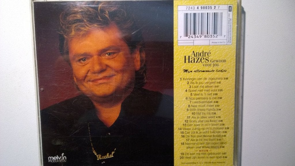 André Hazes - Gewoon Voor Jou, Ophalen of Verzenden, Zo goed als nieuw, Levenslied of Smartlap, Album