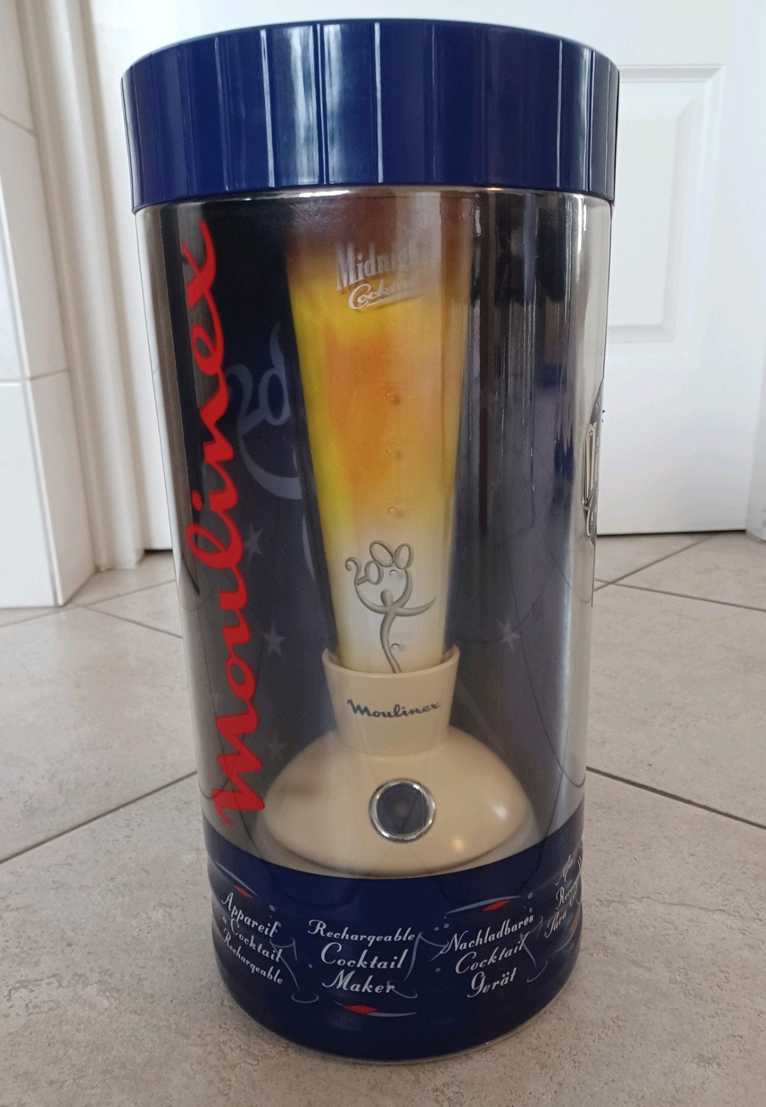 Exclusieve cocktail shaker, Minder dan 1 liter, Ophalen of Verzenden, Nieuw, 3 snelheden of meer