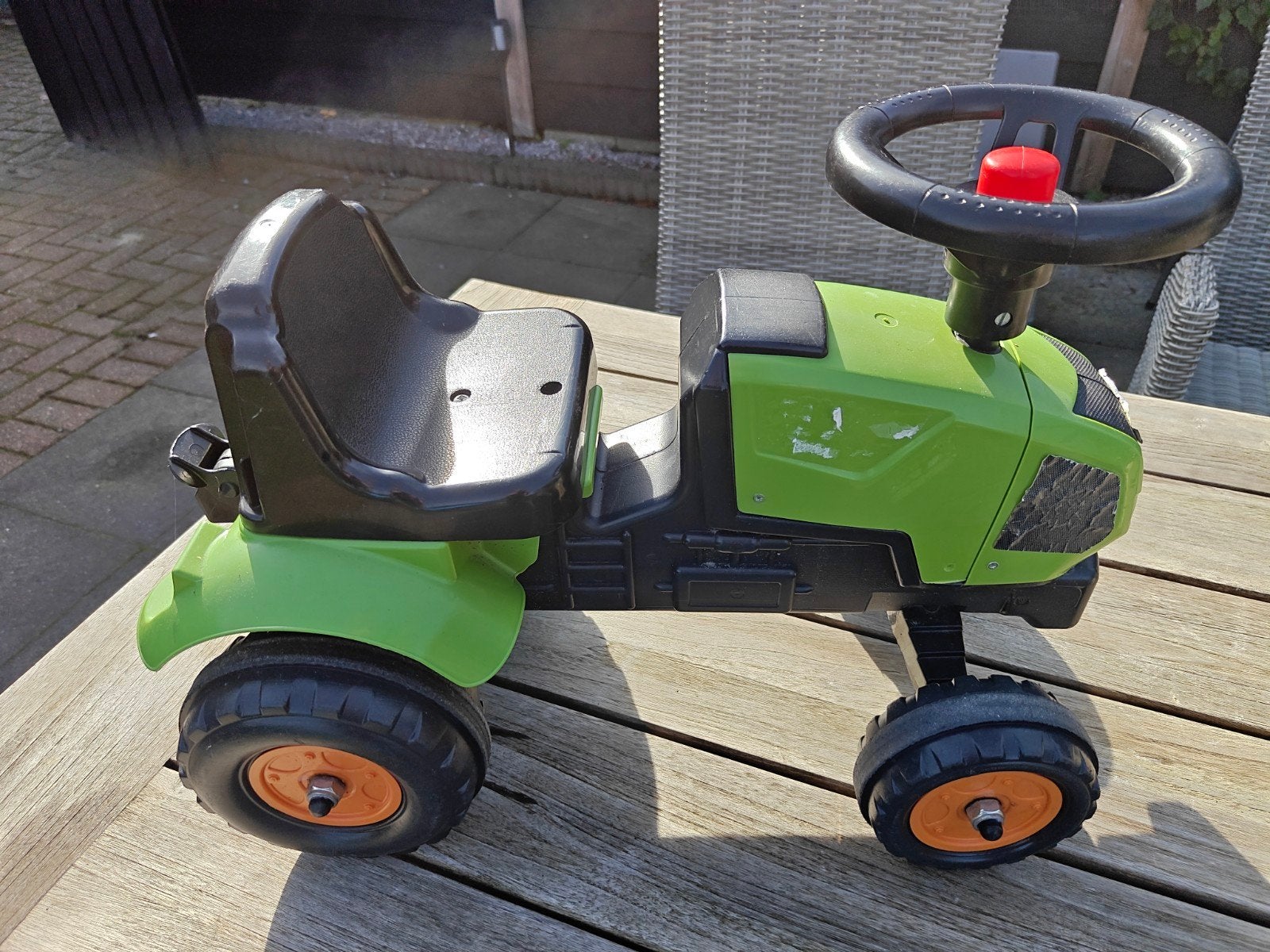 Falk Claas Axos 310 tractor voor Kinderen, Ophalen, Gebruikt, Loopvoertuig