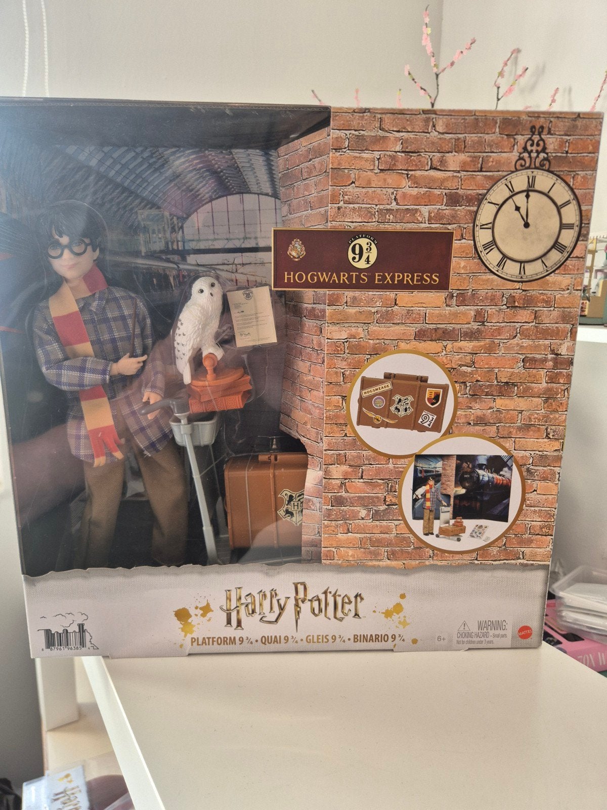 Mattel Harry Potter pop met Hedwig, 30 cm, Ophalen of Verzenden, Nieuw, Barbie