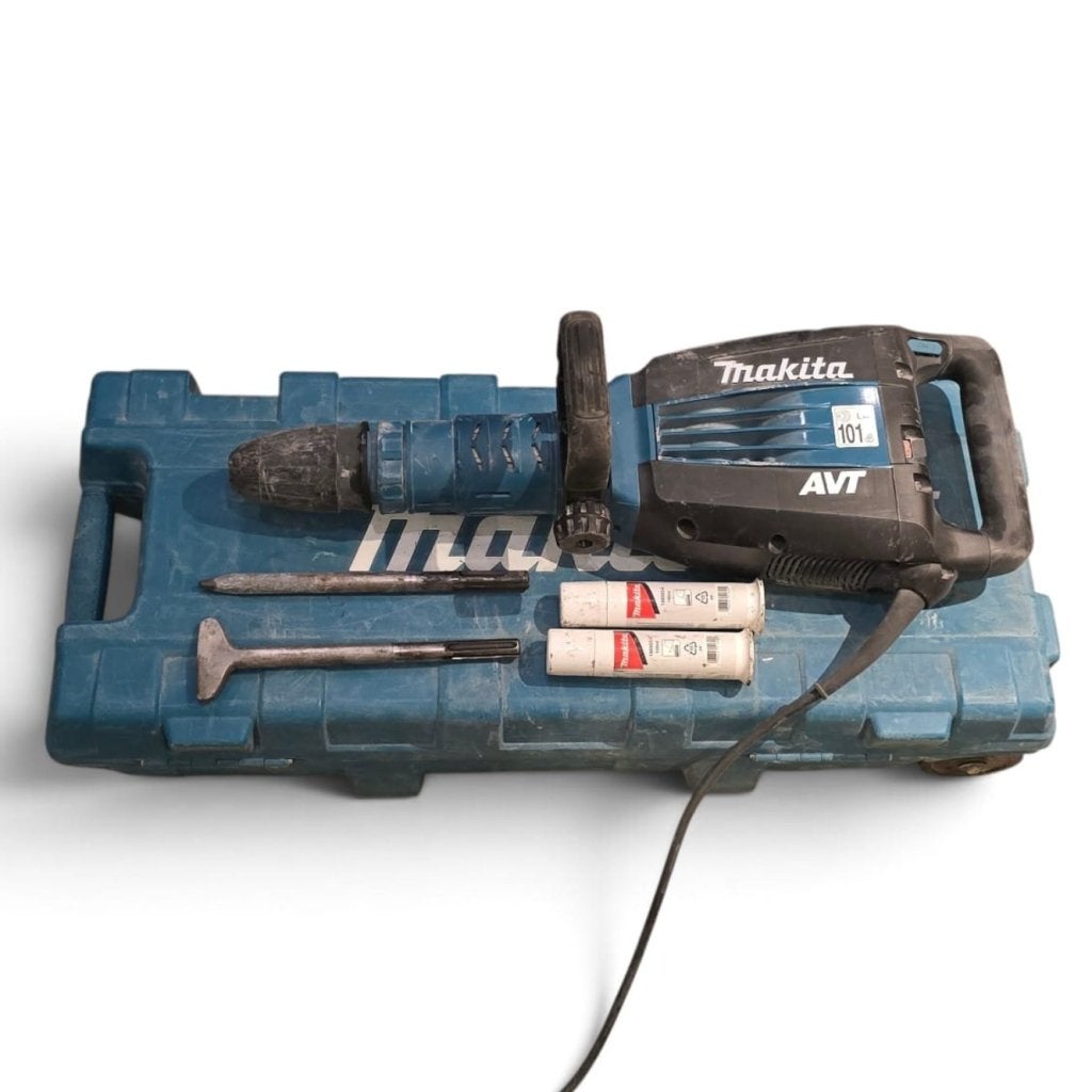 Makita HM1214C SDS-max Breekhamer in koffer 1500W, Makita, Gebruikt, Support@makita.com, Makita Corporation, 3-11-8, Sumiyoshi-cho, 
Anjo, Aichi 446-8502
Japan