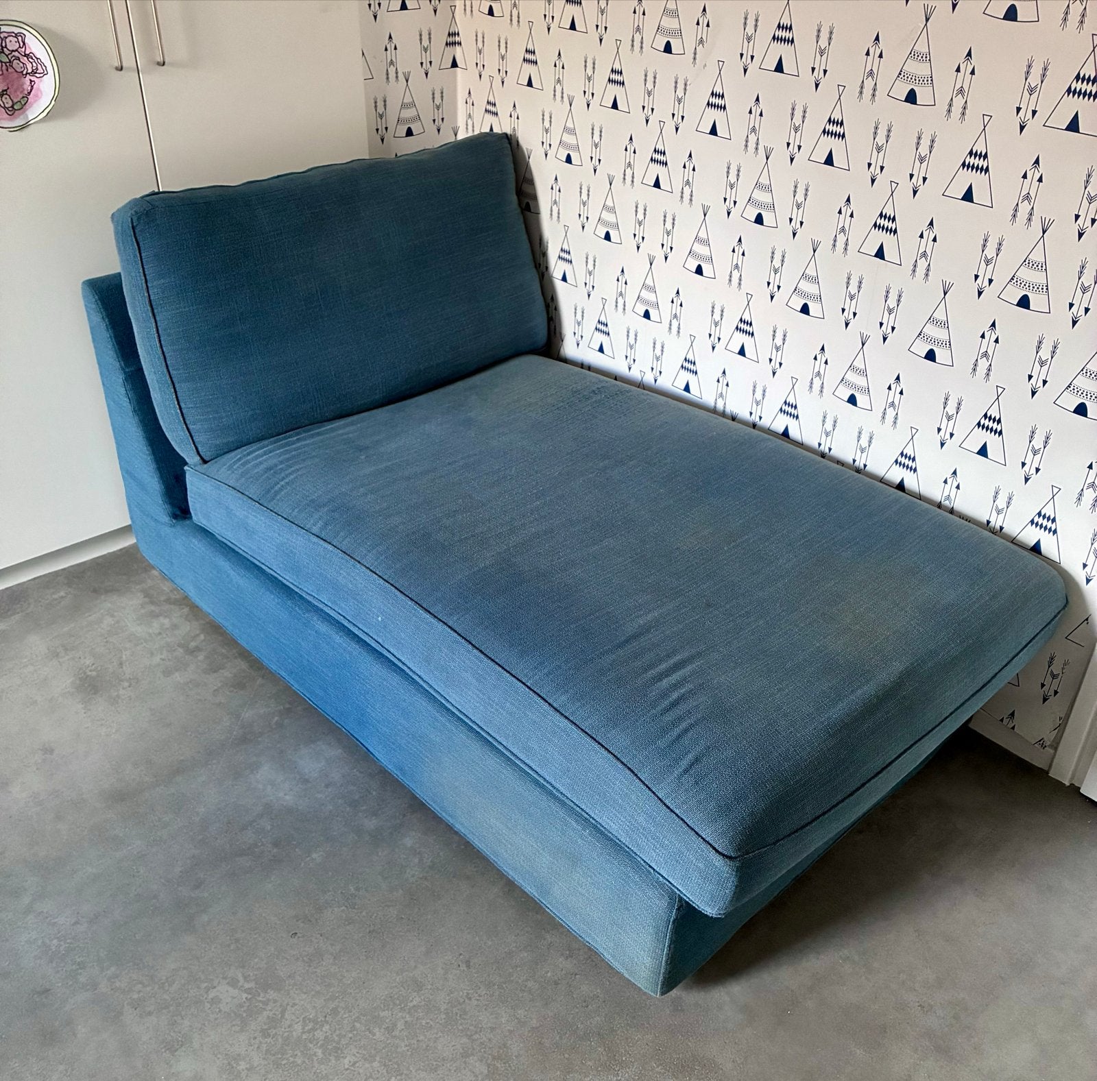 Ikea hoekbank gedeelte en chaises longues *gratis*, Huis en Inrichting, Banken | Sofa's en Chaises Longues, Ophalen, Gebruikt