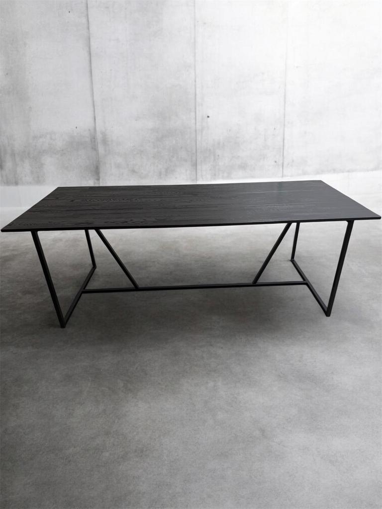 Silas eettafel, 200 cm of meer, Zo goed als nieuw, Metaal, Rechthoekig