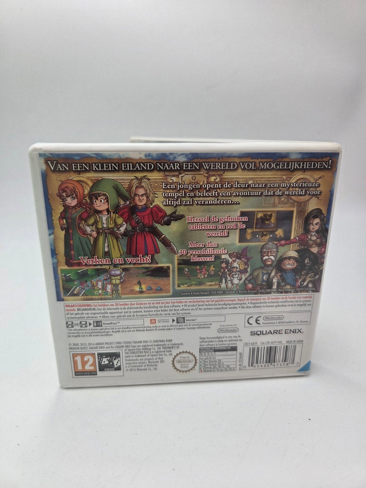 Dragon Quest VIII: Fragments of the Forgotten Past 3DS, Zo goed als nieuw, Support@square-enix.com, Role Playing Game (Rpg), Vanaf 12 jaar