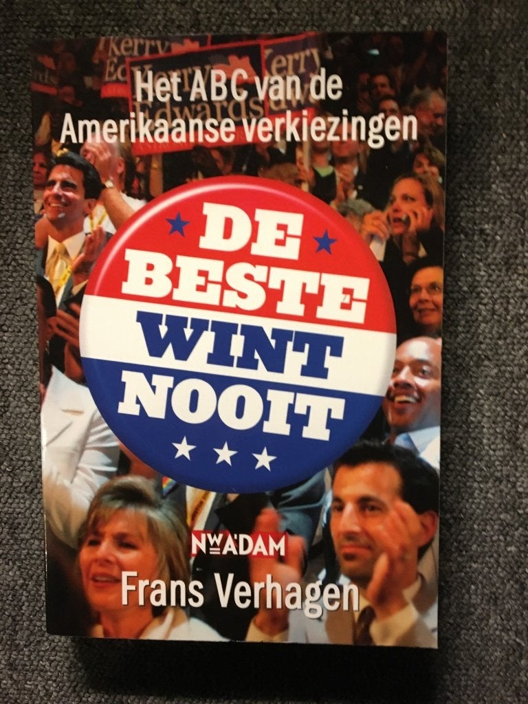 De Beste wint nooit; door Frans Verhagen #USA #Politiek, Frans Verhagen, Maatschappij en Samenleving, Ophalen of Verzenden, Zo goed als nieuw
