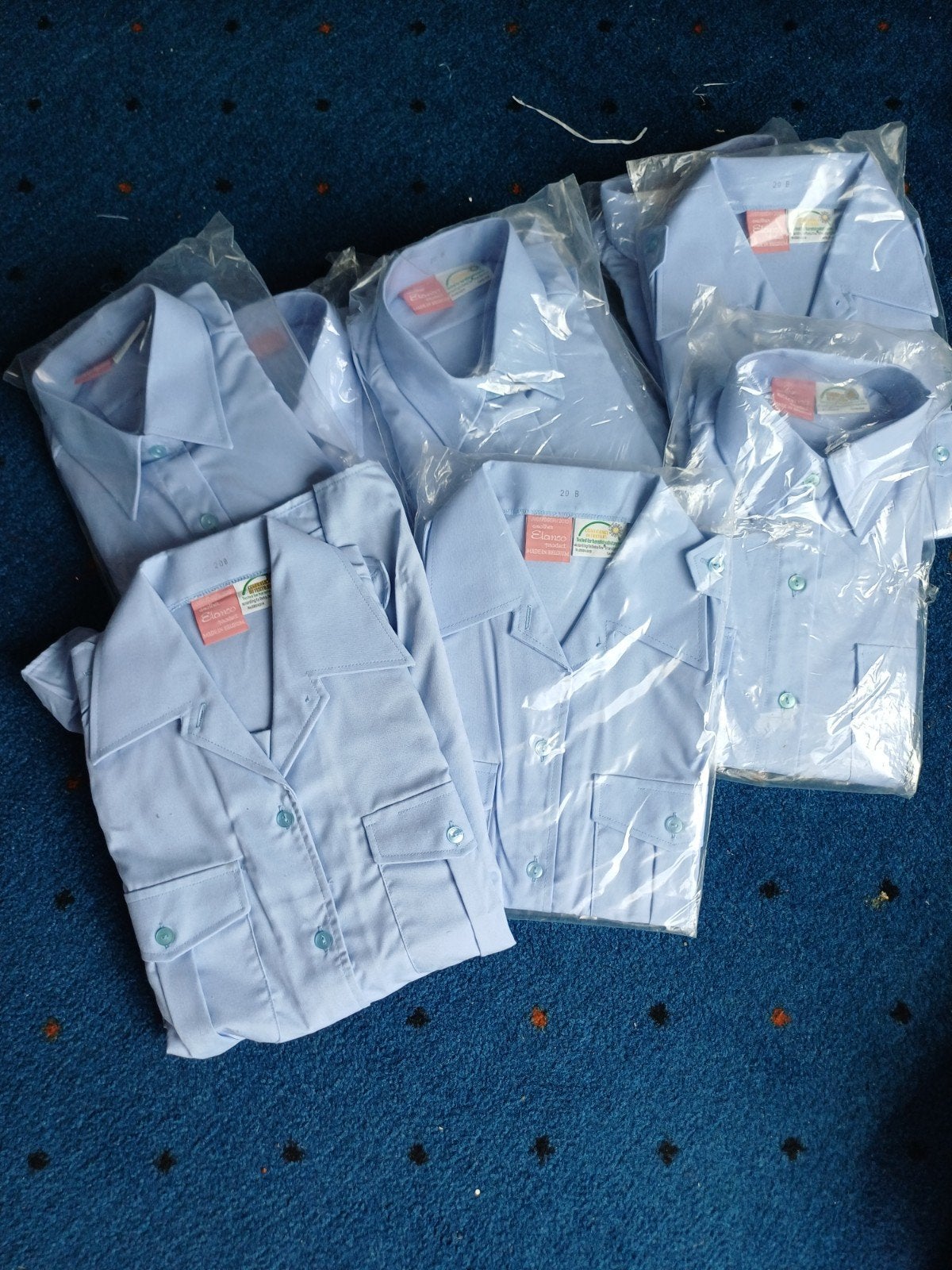 9 uniform hemden, Tuin en Terras, Werkkleding, Nieuw, Jas, Ophalen