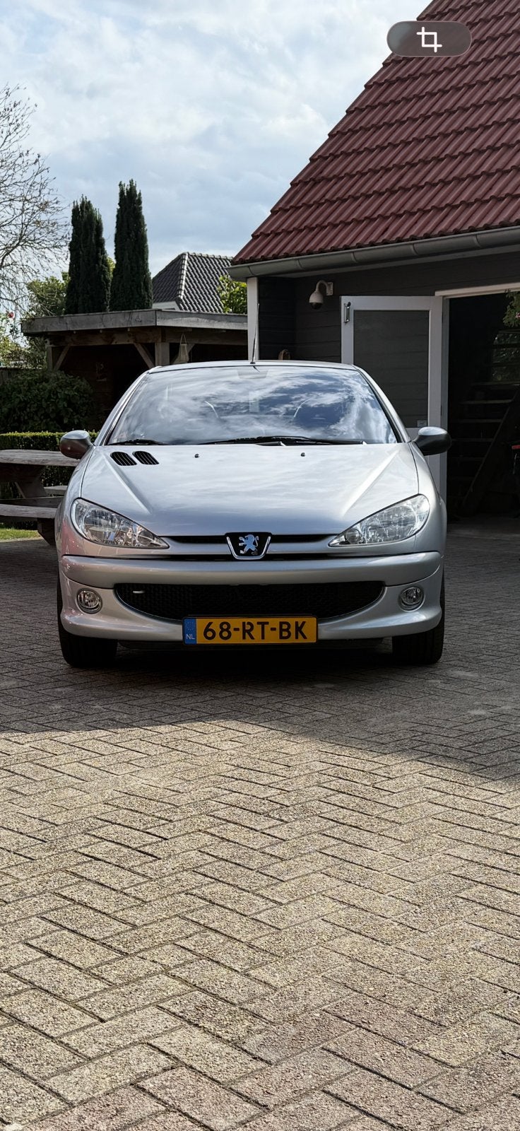 Unieke Peugeot 206CC 2.0 Griffe | 2005 | 67dkm | Nieuwe APK, 136 pk, 4 cilinders, Cabriolet, 4 stoelen