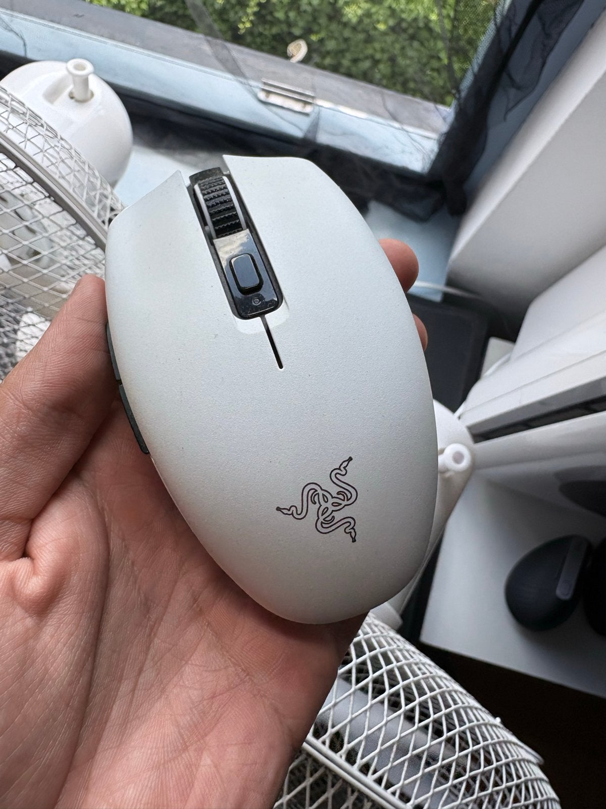 Razer Orochi V2 Draadloze Gaming Muis Wit, Computers en Software, Muizen, Zo goed als nieuw, Muis, Rechtshandig, Draadloos, Gaming muis