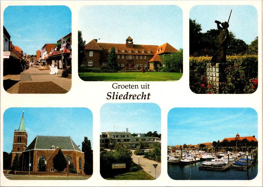 Groeten uit Sliedrecht, Verzenden, 1980 tot heden, Ongelopen, Zeeland