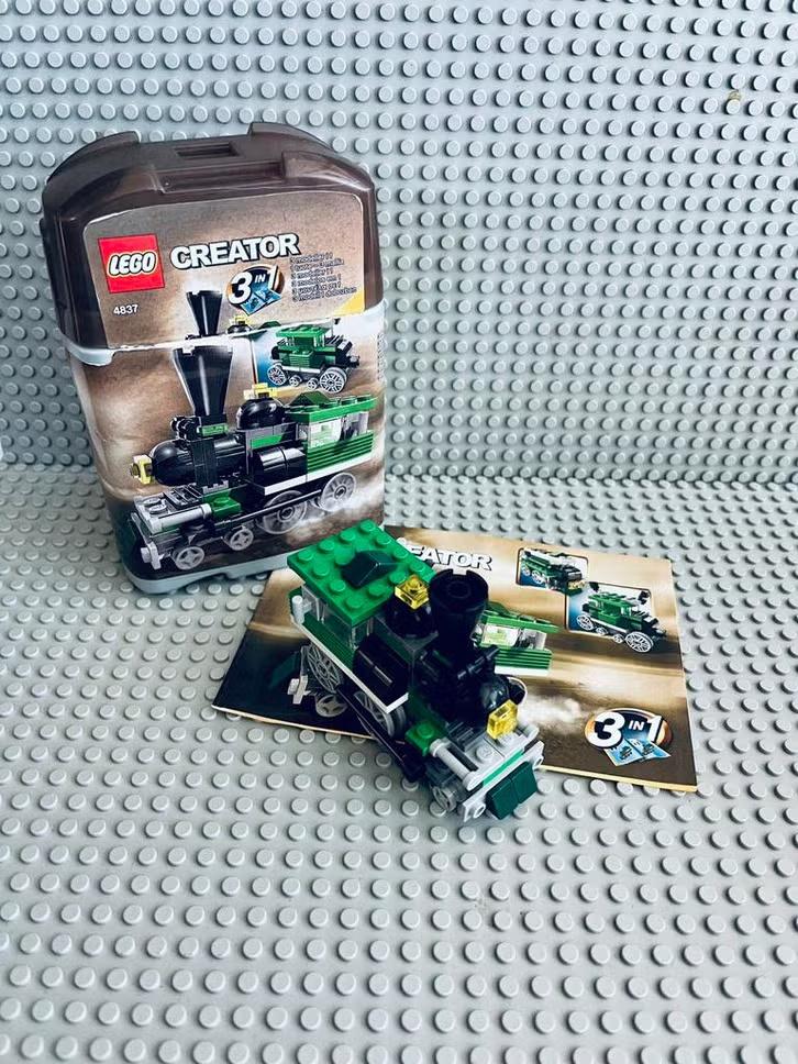 LEGO Creator 4837 3-in-1 set Mini Trains, Compleet, Gebruikt, Lego, Ophalen of Verzenden