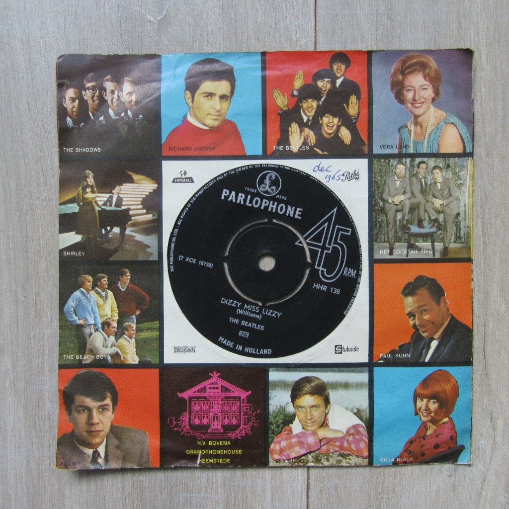 single Beatles: Dizzy Miss Lizzy / Yesterday, Cd's en Dvd's, Vinyl Singles, Ophalen of Verzenden, Gebruikt, Pop