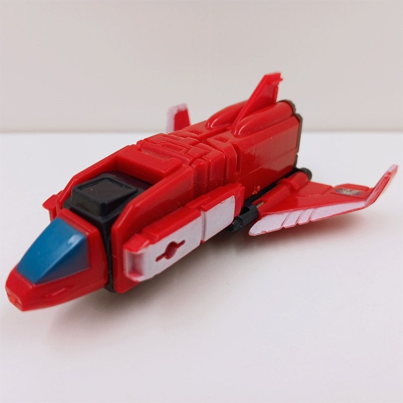 Robo Rescue Jet Robot Transformer Jaren 80 V1, Overige generaties, Ophalen of Verzenden, Zo goed als nieuw