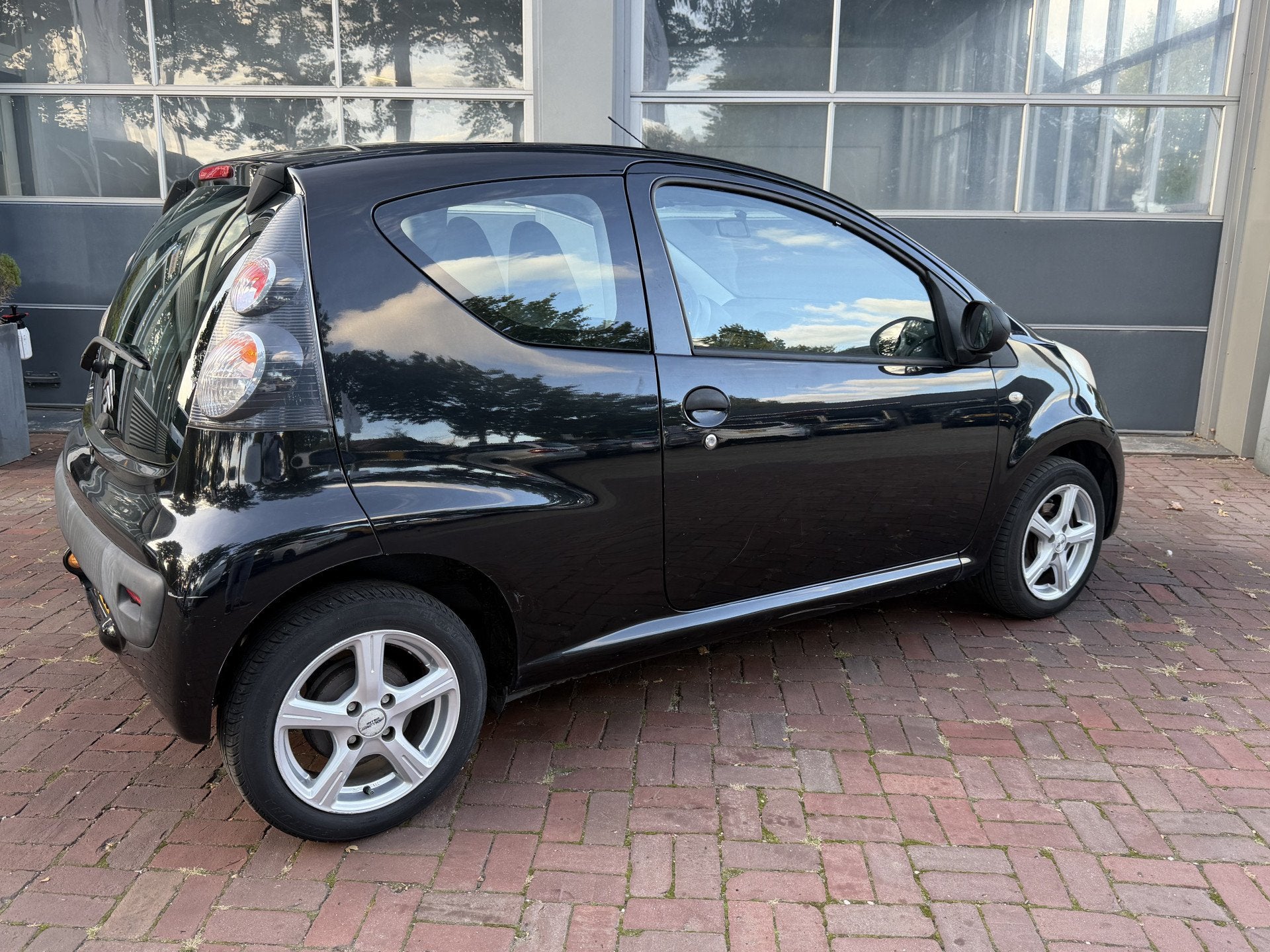 Citroën C1 1.0-12V Séduction Bj 2006 leuk beginners auto, Voorwielaandrijving, Dealer onderhouden, Gebruikt, Zwart