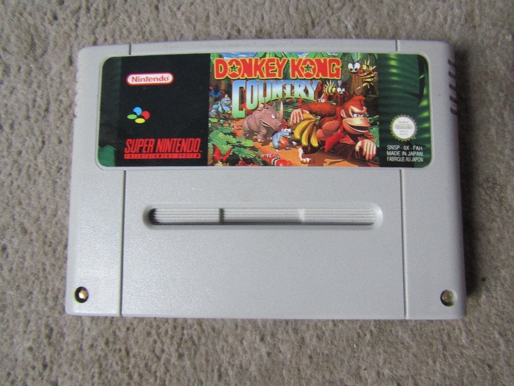 Snes spel: Donkey Kong country, Gebruikt, 1 speler, Ophalen of Verzenden, Vanaf 3 jaar