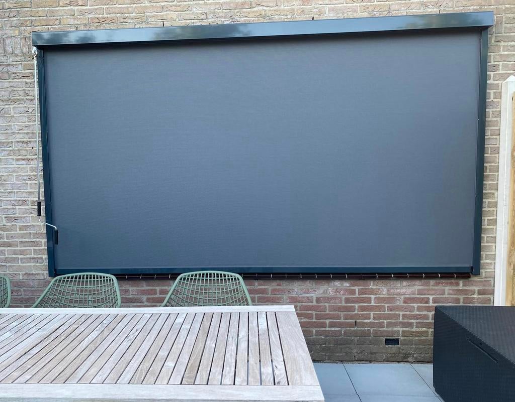 Screen, antraciet (3,22 meter), Tuin en Terras, 150 tot 300 cm, Ophalen, Zo goed als nieuw, Minder dan 250 cm