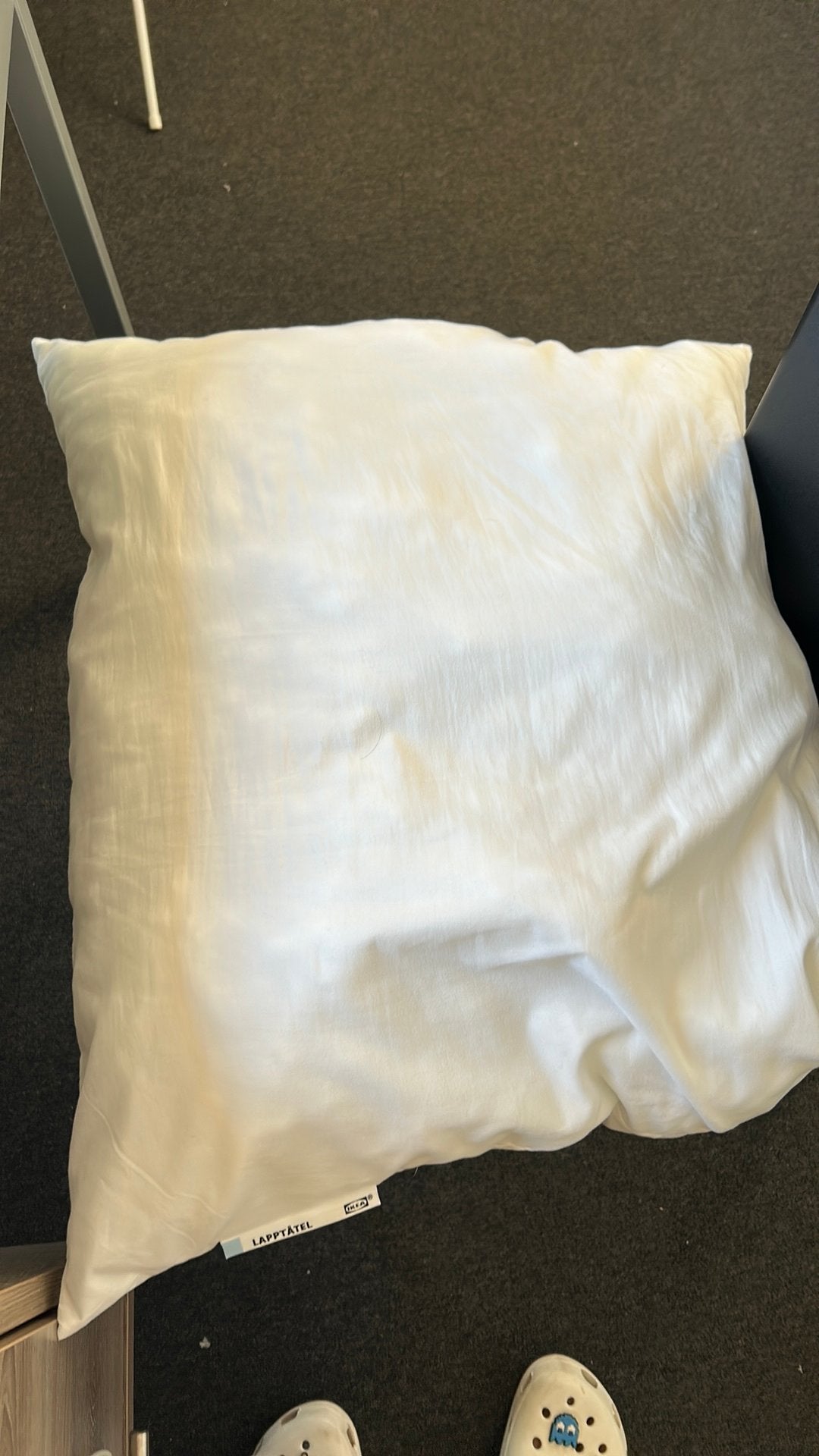 IKEA LAPPFJÄLL Kussen - Wit, Huis en Inrichting, Woonaccessoires | Kussens, Gebruikt, Wit, Vierkant, Ophalen