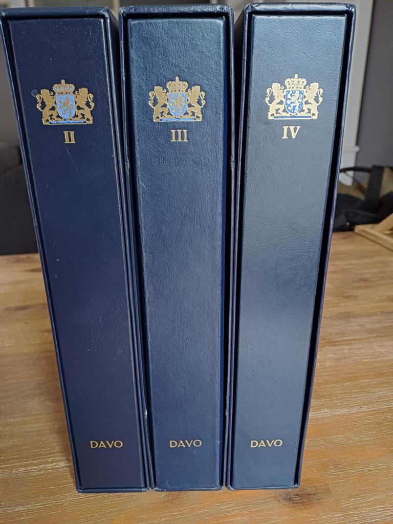 3 Davo albums, Postzegels en Munten, Postzegels | Toebehoren, Ophalen of Verzenden, Verzamelalbum