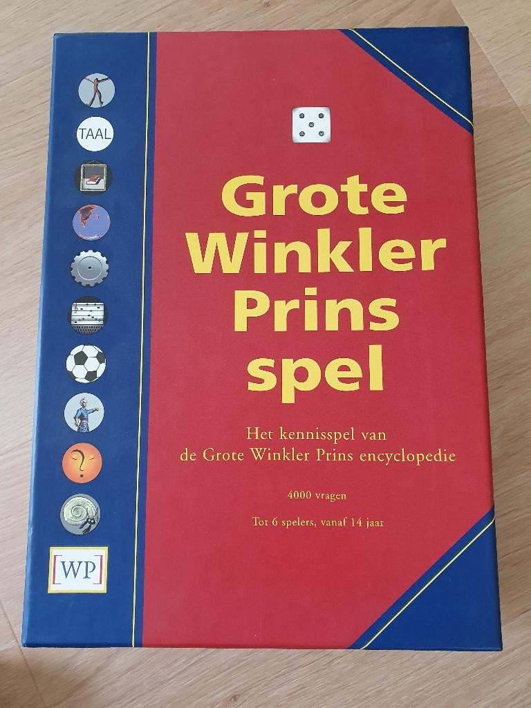 Z.g.a.n.: Grote Winkler Prins spel, Hobby en Vrije tijd, Gezelschapsspellen | Bordspellen, Ophalen of Verzenden, Zo goed als nieuw