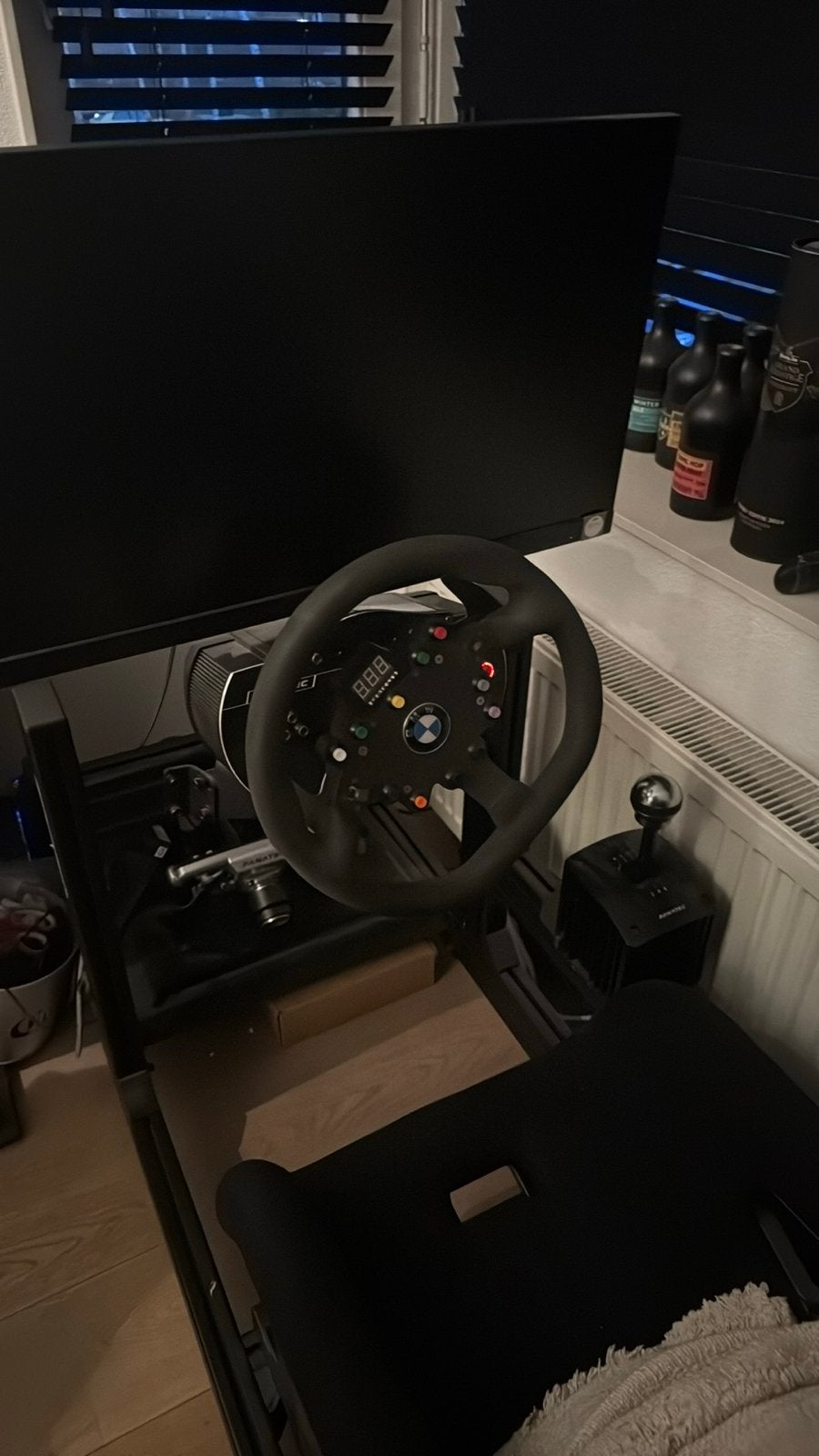Fanatec Sim Racing Setup - BMW GT2 Stuur, Shifter, Pedalen, Ophalen, Gebruikt