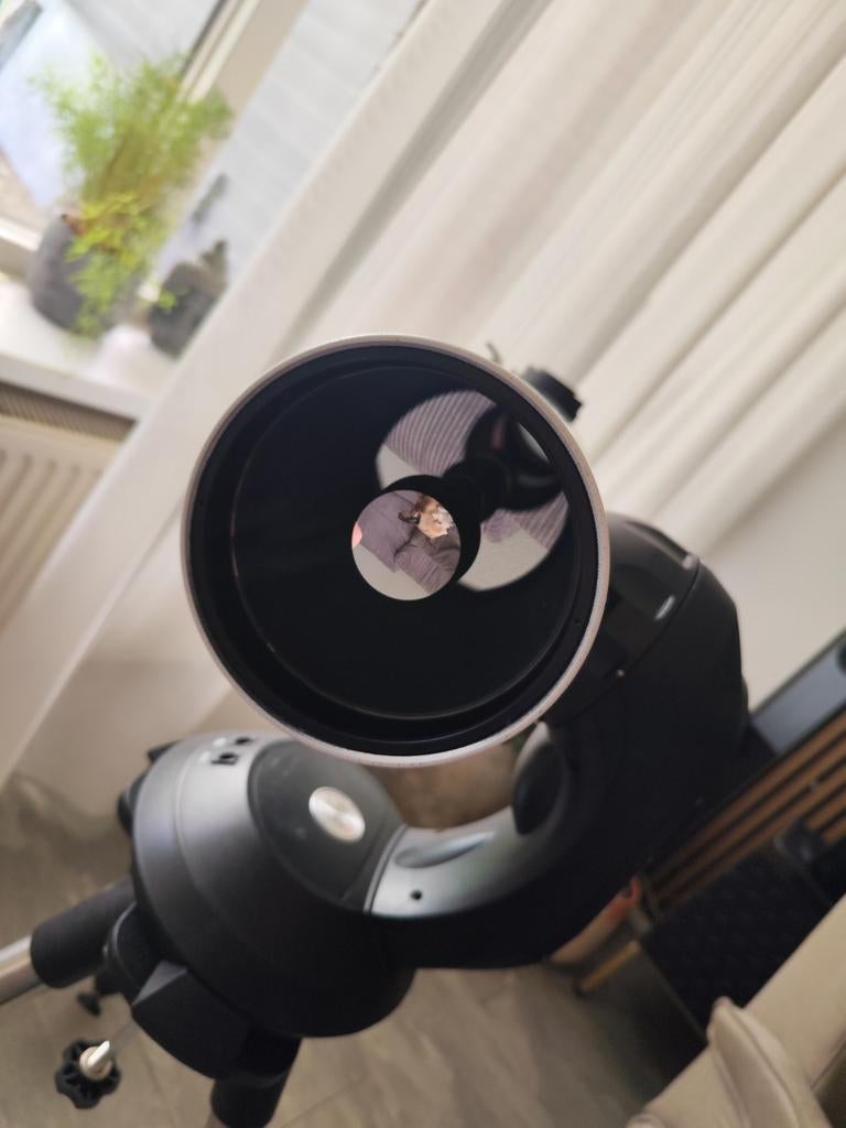 Skywatcher skymax 127 + Celestron SynScan montering, Ophalen, 80 tot 200 mm, Met statief, Spiegeltelescoop (reflector)