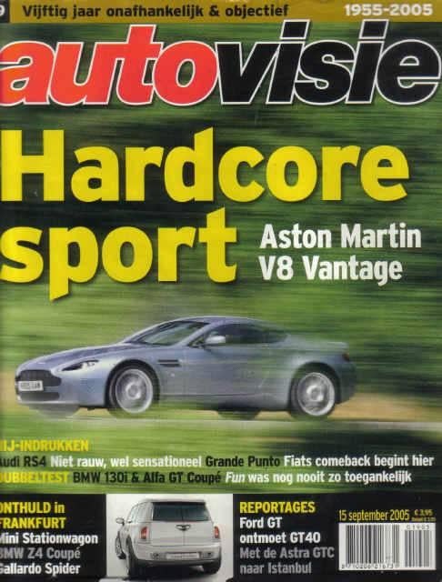 Autovisie 19 2005 : Porsche 924 - 944 - 968 - Opel Astra GTC, Ophalen of Verzenden, Gelezen, Algemeen