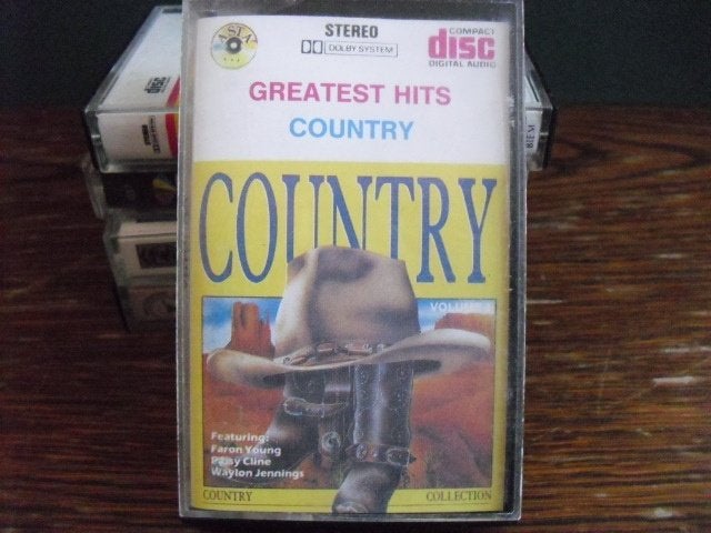 - Country Greatest Hits - Cassette, Cd's en Dvd's, Cassettebandjes, Gebruikt, 1 bandje, Ophalen of Verzenden, Origineel