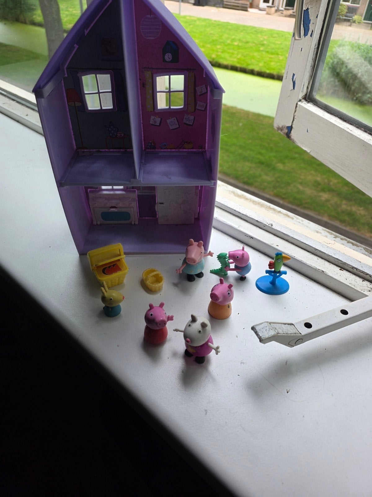 Peppa Pig Poppenhuis met Figuren en Accessoires, Kinderen en Baby's, Speelgoed | Poppenhuizen, Ophalen of Verzenden