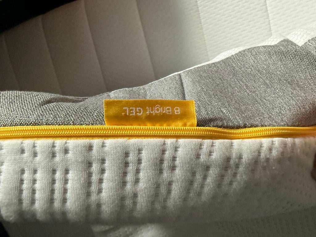B Bright topper 200x180, Gebruikt, Tweepersoons, Ophalen of Verzenden, Matras