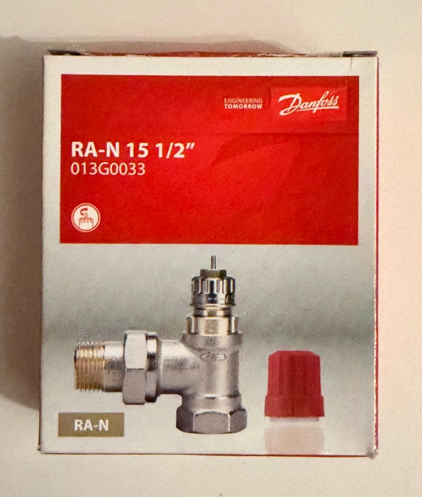 Radiatorafsluiters Danfoss 013G0033 (9 stuks, €15,- p/s), Ophalen, Minder dan 30 cm, Cv-ketel of Combi-ketel, Nieuw