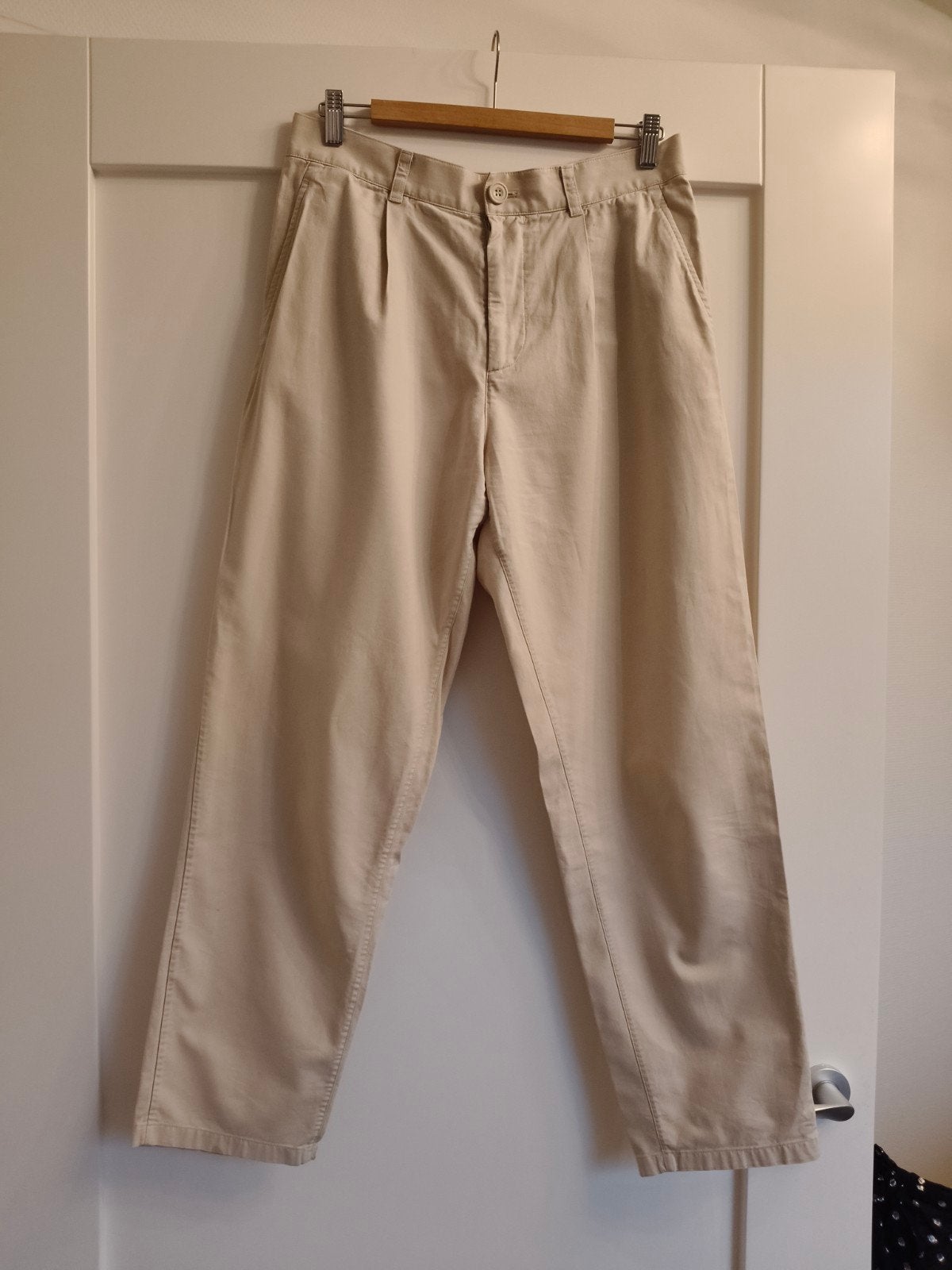 COS beige wijde broek maat 40, Maat 38/40 (M), COS, Beige, Ophalen of Verzenden