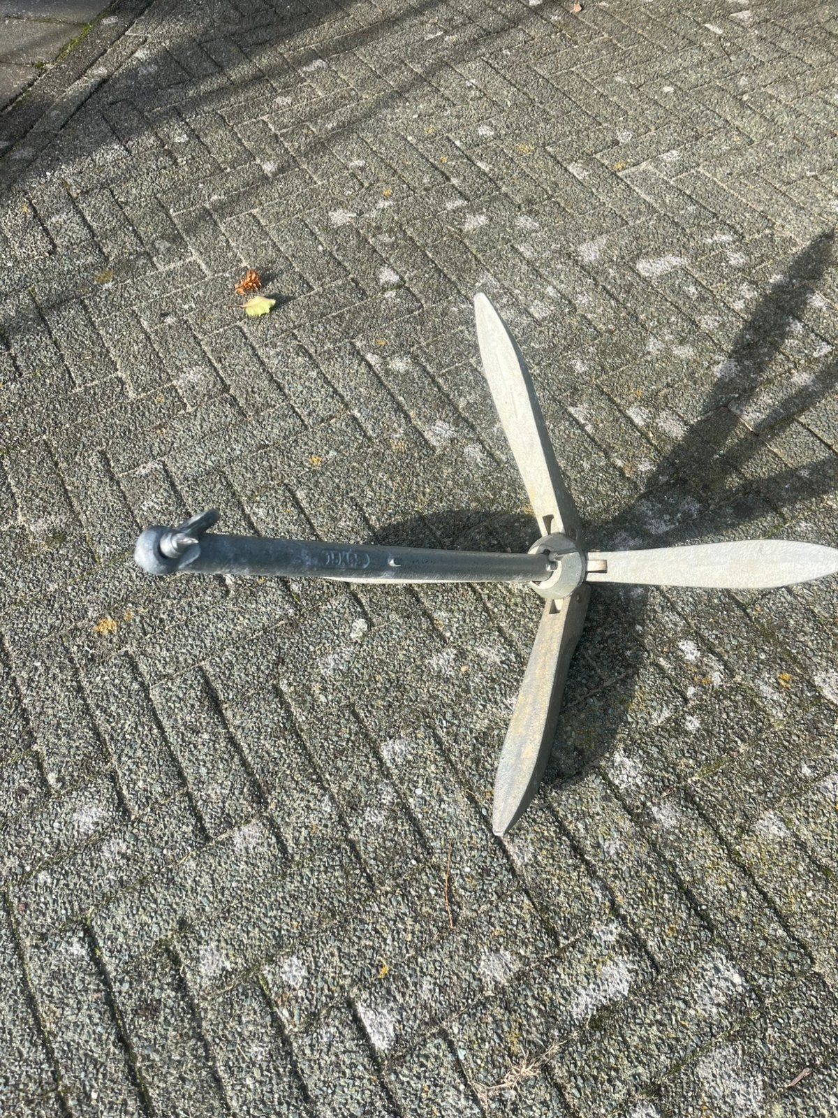 Paraplu anker 15 KG (nieuw), Watersport en Boten, Ophalen of Verzenden, Zo goed als nieuw, Ankeren en Afmeren, Zeilboot of Motorboot