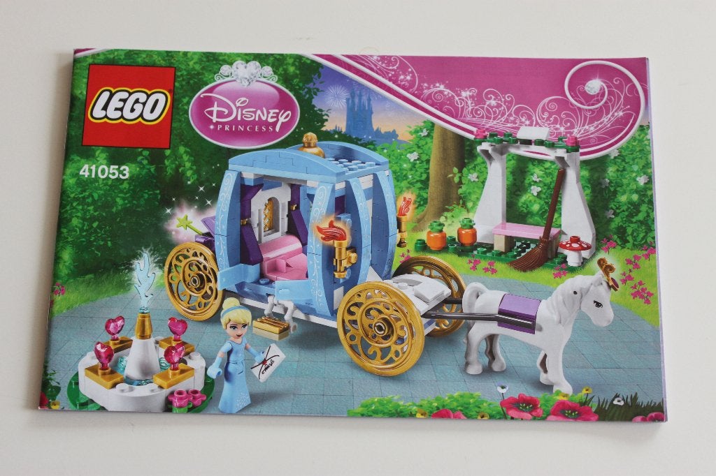 Lego Disney Princess 41053 Assepoesters Betoverende Koets, Lego, Ophalen of Verzenden, Zo goed als nieuw, Complete set