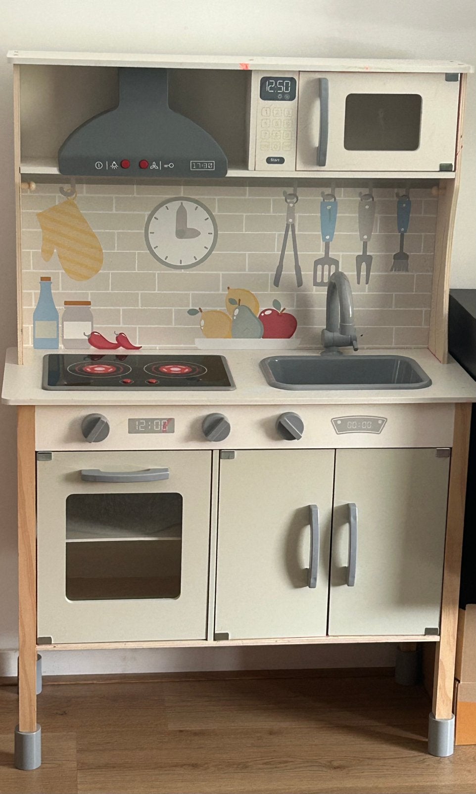 Speelkeuken, Ophalen, Gebruikt, Hout, Speelkeuken
